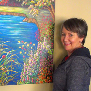 Artist Anita Skinner - Oceanside Art Gallery