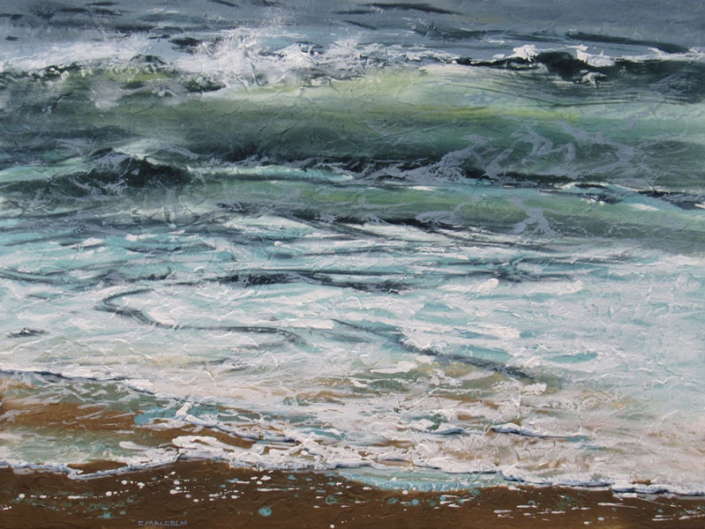 Artist Carole Malcolm - Oceanside Art Gallery