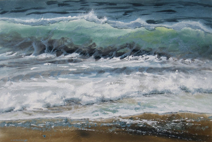 Artist Carole Malcolm - Oceanside Art Gallery