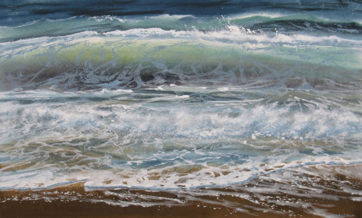 Artist Carole Malcolm - Oceanside Art Gallery