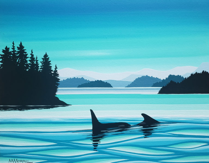 Artist Monica Morrill - Oceanside Art Gallery