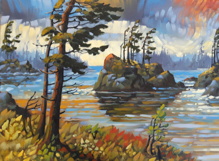 Artist Rod Charlesworth - Oceanside Art Gallery