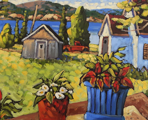 Artist Rod Charlesworth - Oceanside Art Gallery