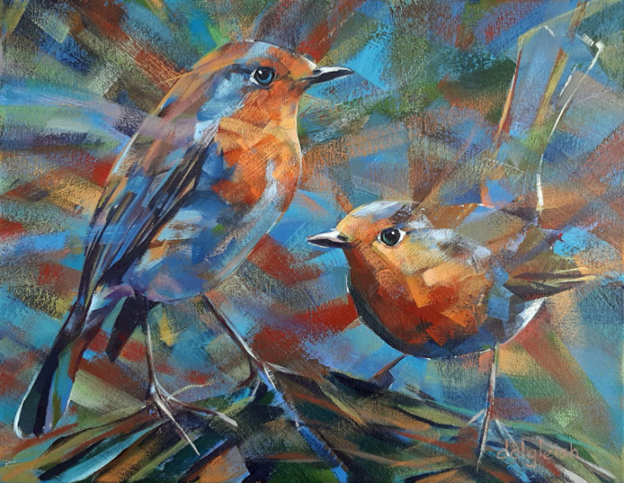 Artist Keith Dalgleish - Oceanside Art Gallery - Bird and wildlife paintings